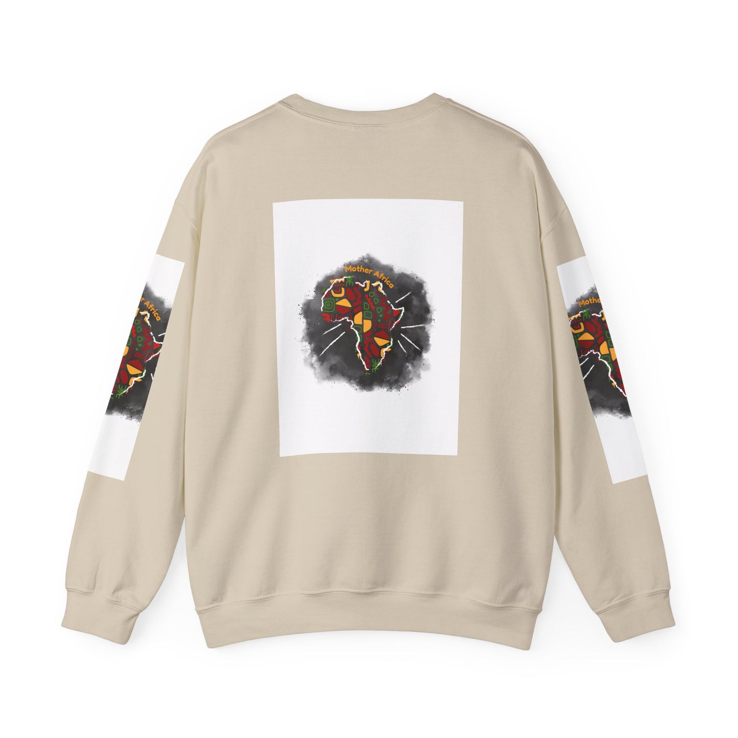 Christmas Reindeer Art Crewneck Sweatshirt