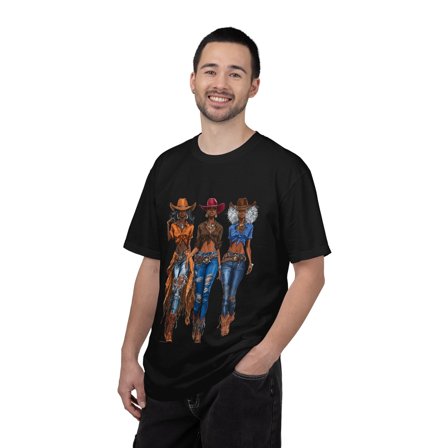 “Melanin on the Frontier” Graphic T-Shirt — Western Rodeo Fashion Tee