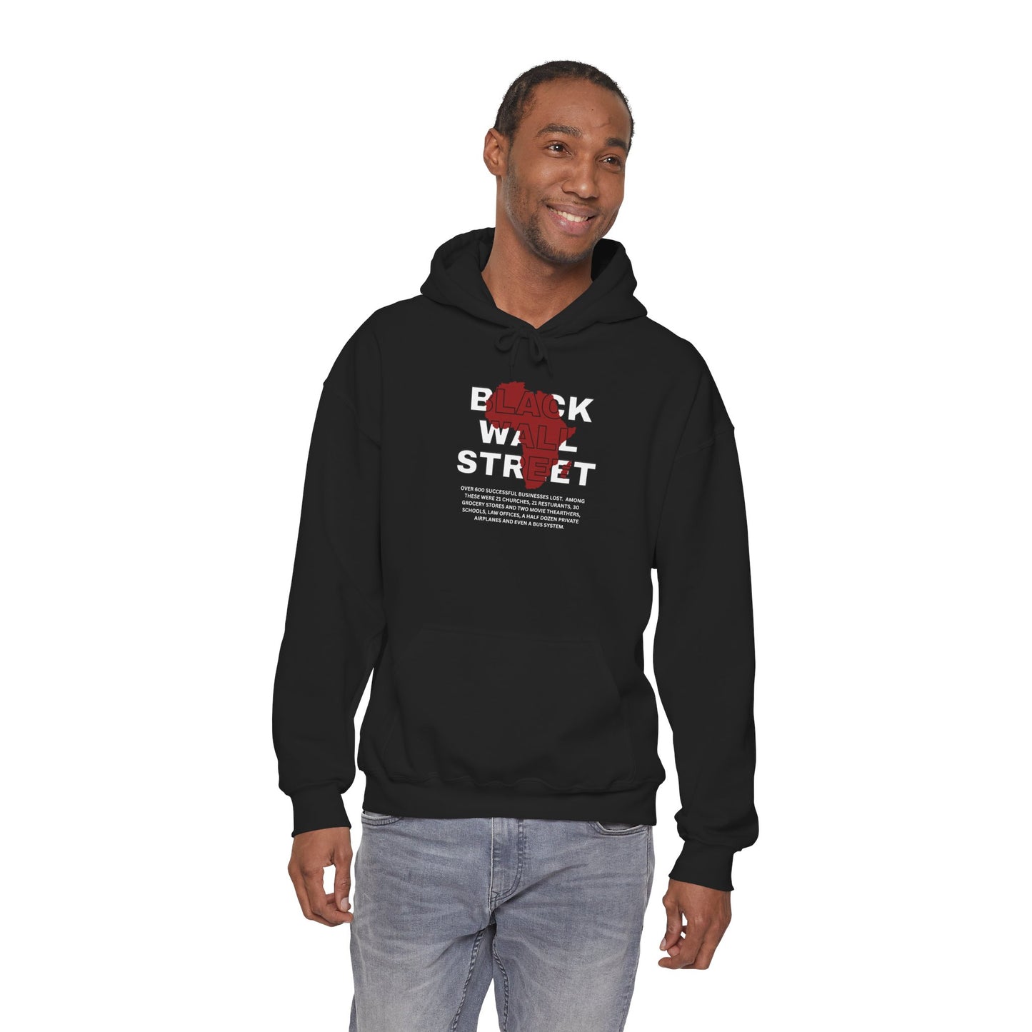 Hoodie — Black Wall Street Hoodie (Black Wall Street Tribute)