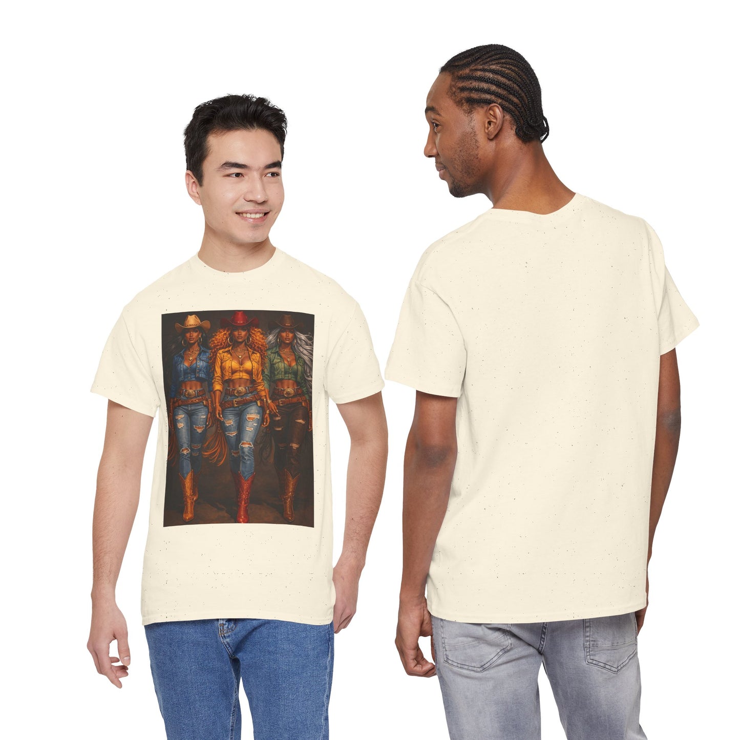 Triple the Grit Graphic Tee – Western Boots & Denim Country Style Shirt