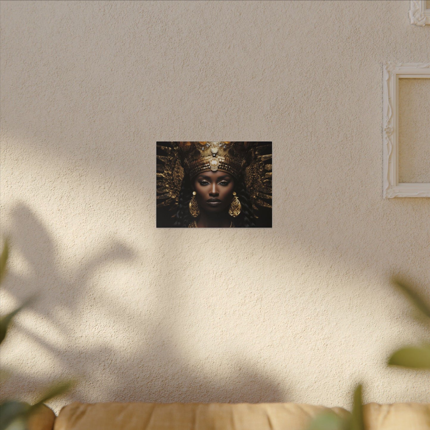 Regal Queen Canvas Wall Art - Stretched Matte Print