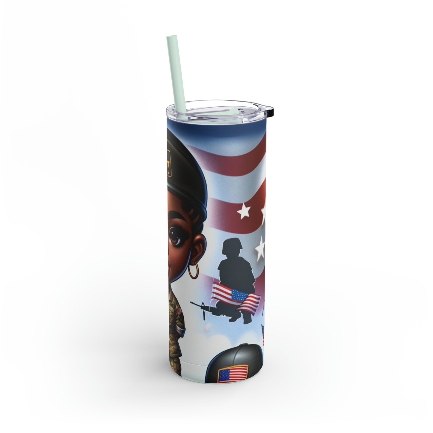 US Army Girl Tumbler, 20oz