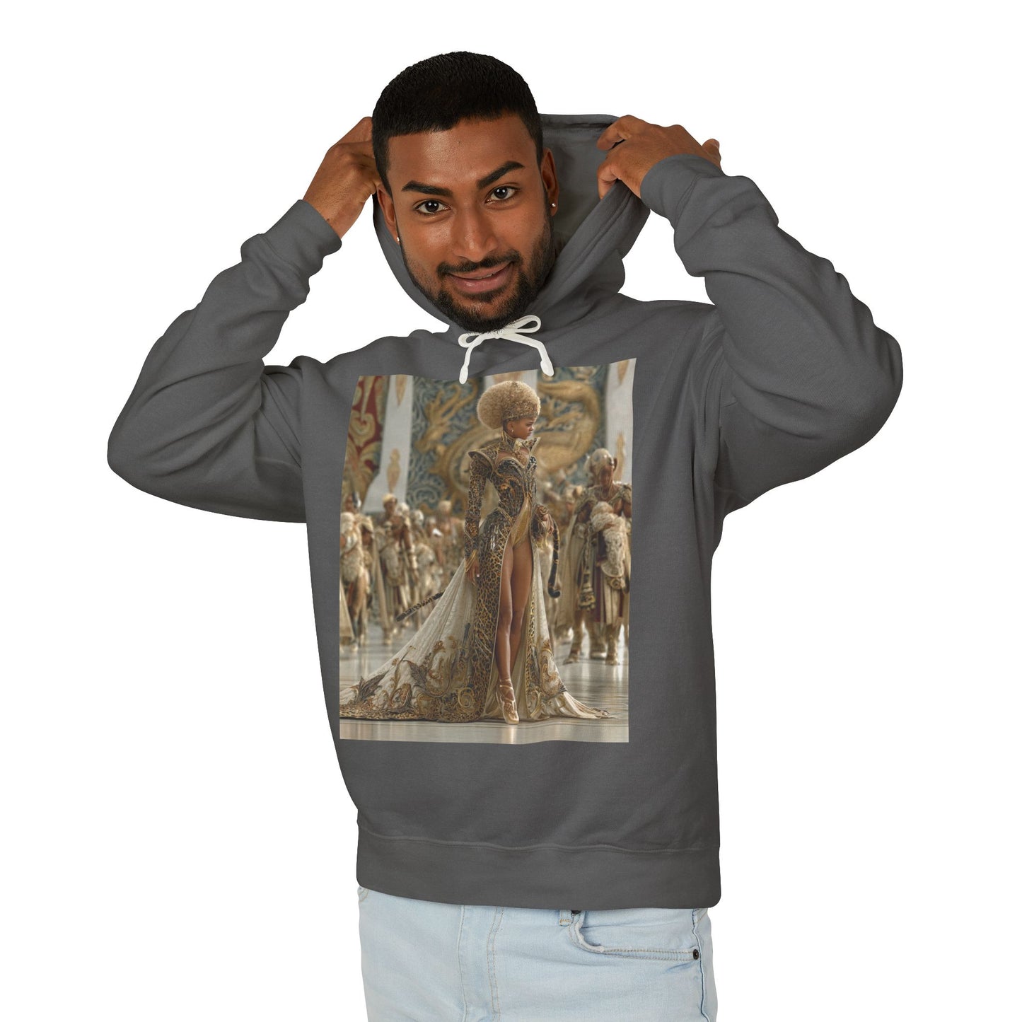 Golden Empress Fantasy Art Hoodie