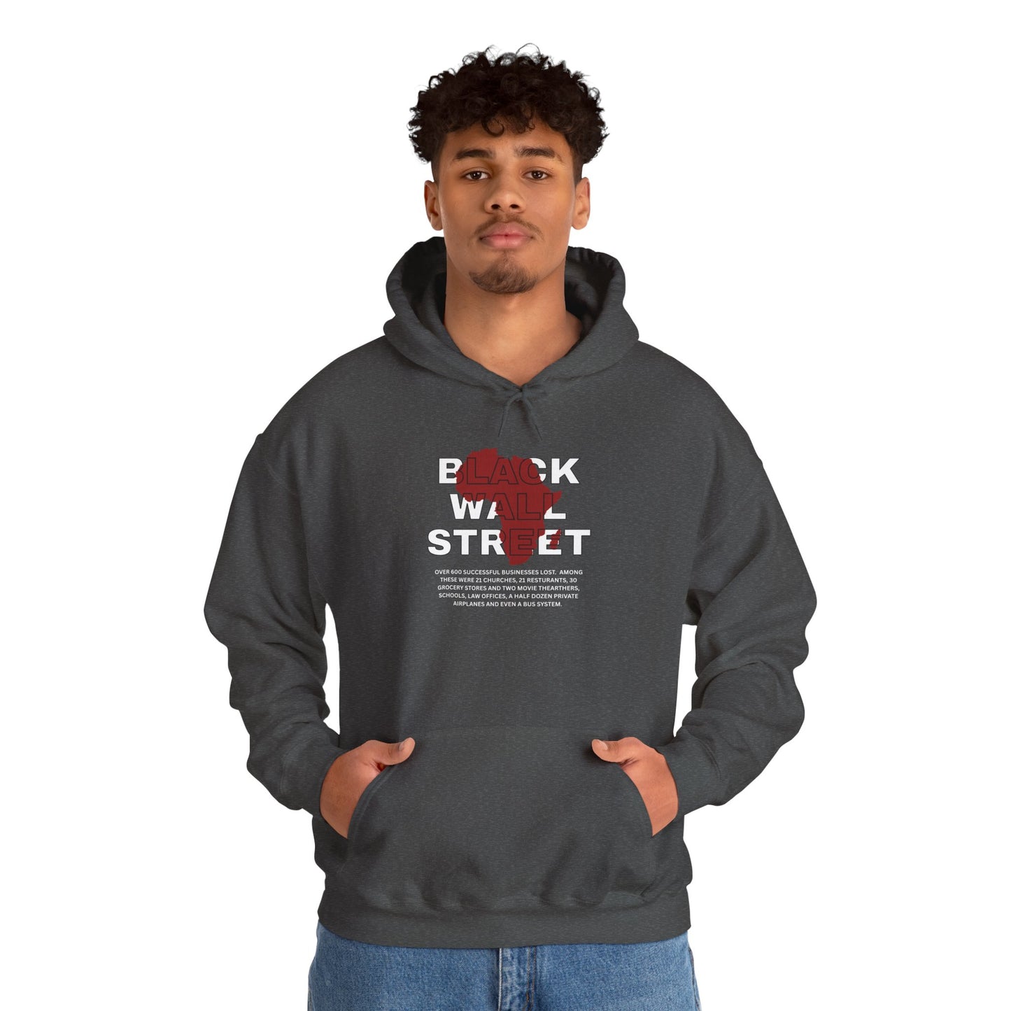 Hoodie — Black Wall Street Hoodie (Black Wall Street Tribute)