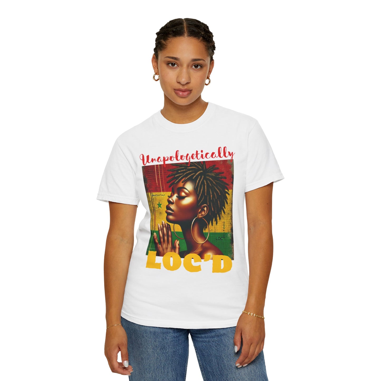 Unapologetically LOC'D Afrocentric T-Shirt, Cultural Pride Tee, Gift for Natural Hair Lovers, Fashion for Black History Month, [...]