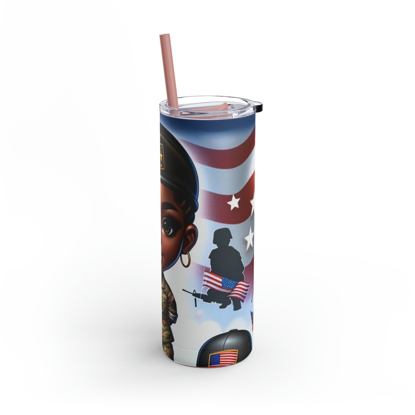 US Army Girl Tumbler, 20oz