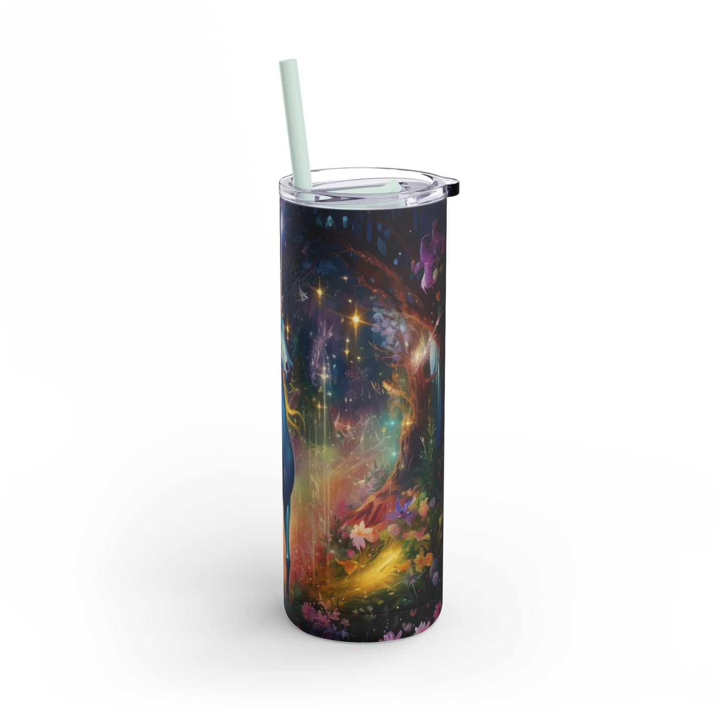 Unicorn Skinny Matte Tumbler, 20oz