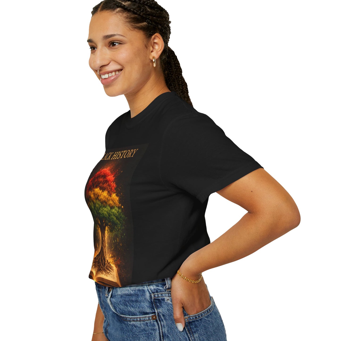 Black History Tree T-Shirt — 'Honoring the Past, Inspiring the Future'