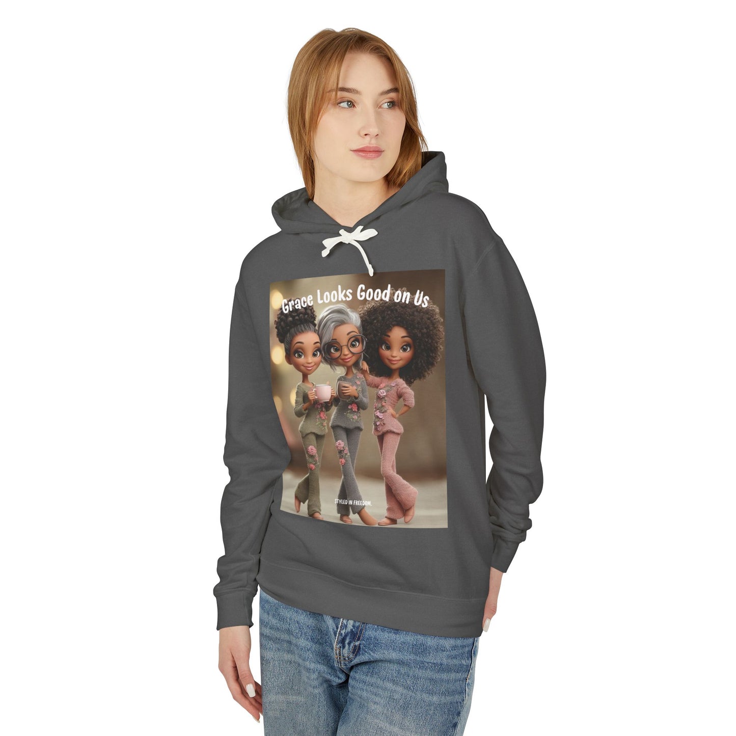 LIMITED EDITION | Sisterhood Soft Luxe Graphic Hoodie — Grace looks good on Us