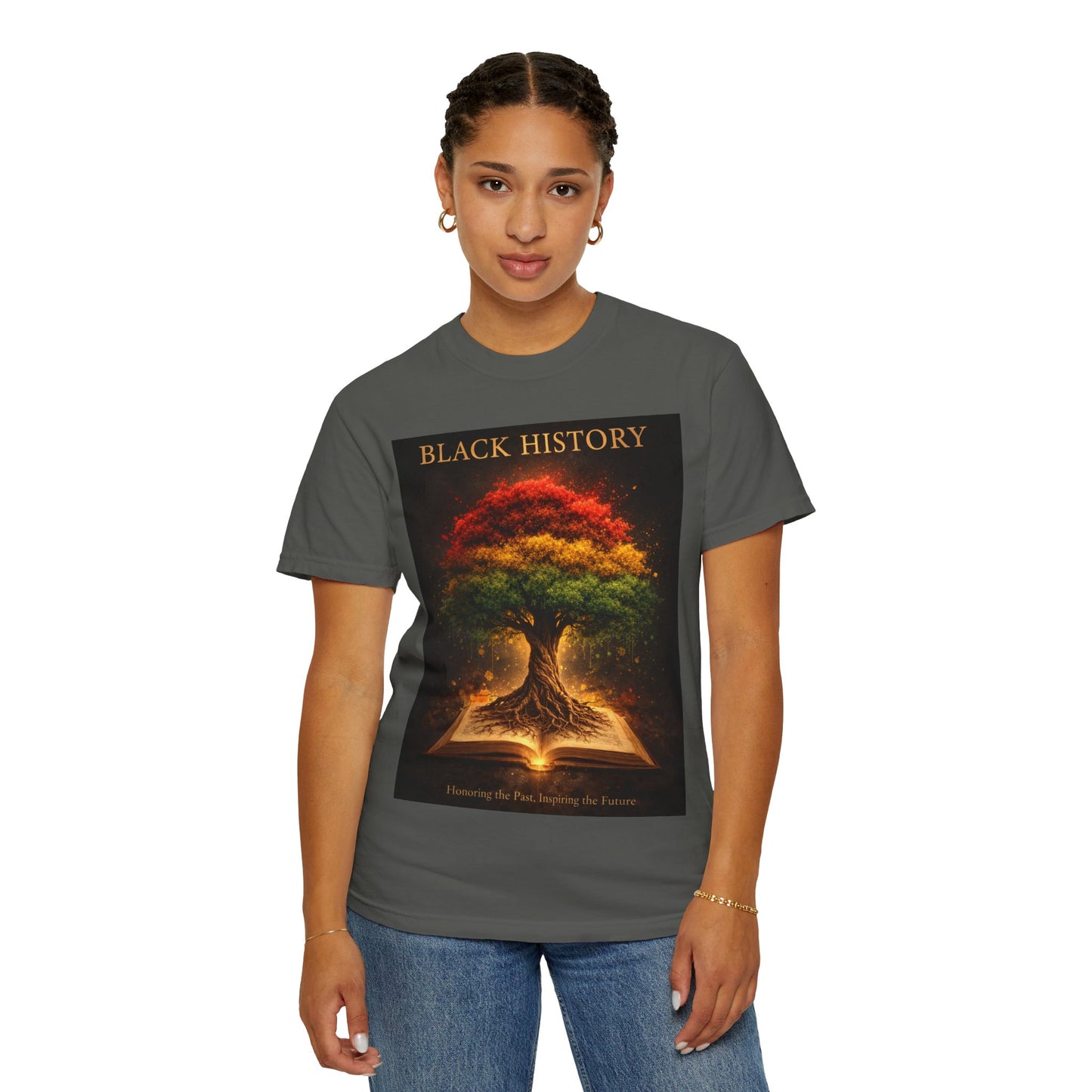 Black History Tree T-Shirt — 'Honoring the Past, Inspiring the Future'