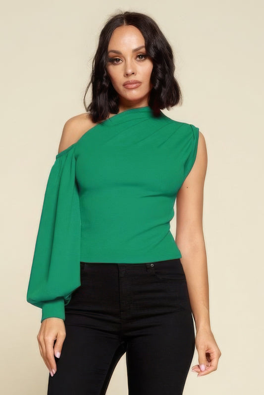 Ladies One-shoulder Top