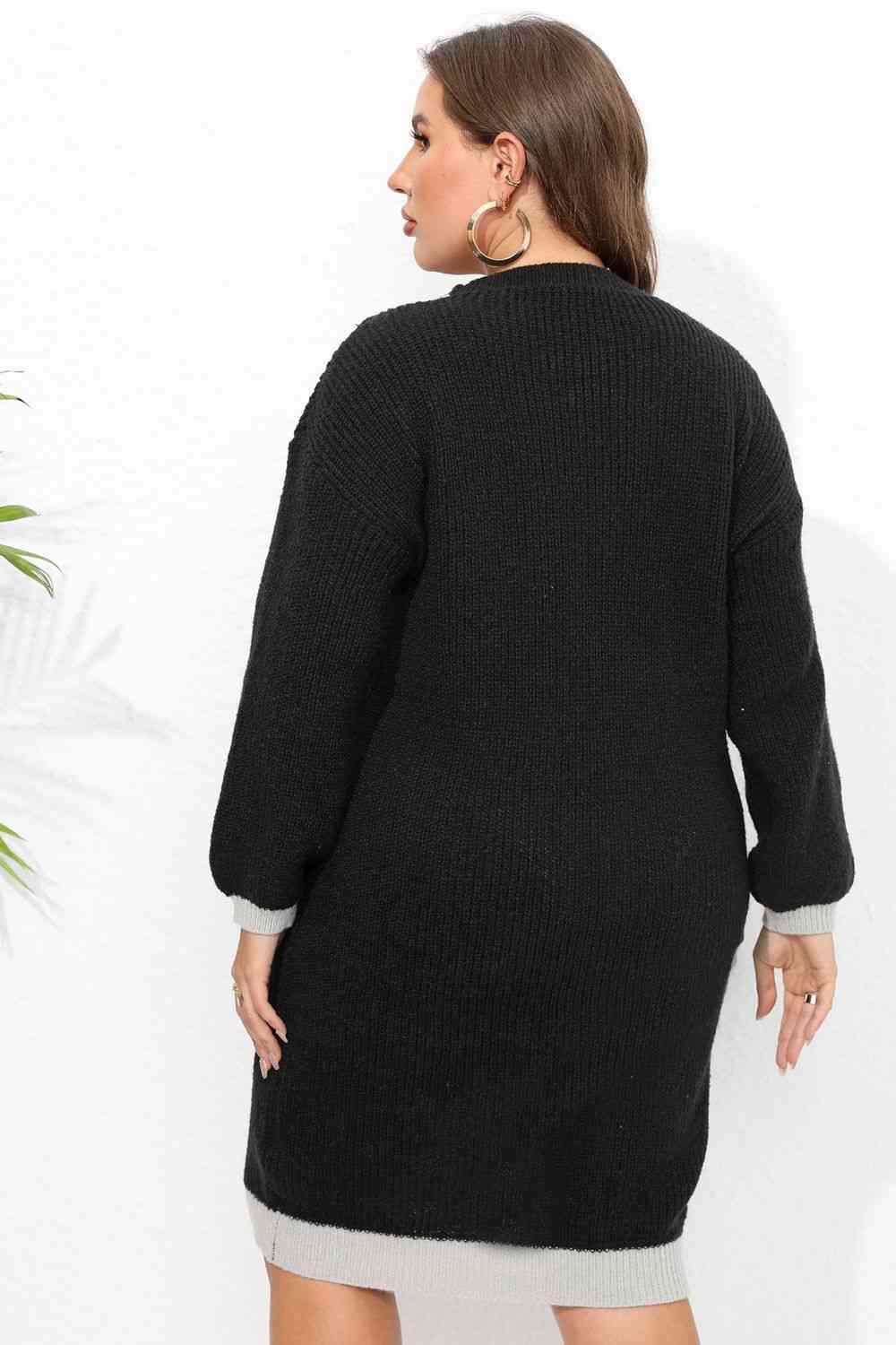 Long Sleeve Sweater Dress