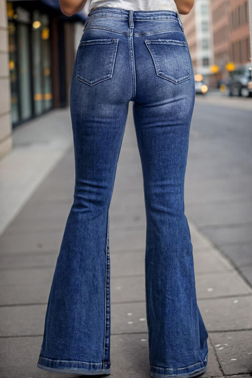 High Waist Flare Jeans