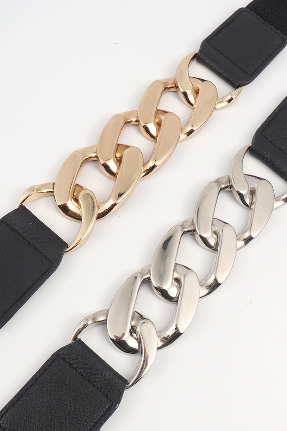 Chain Detail Elastic Belt