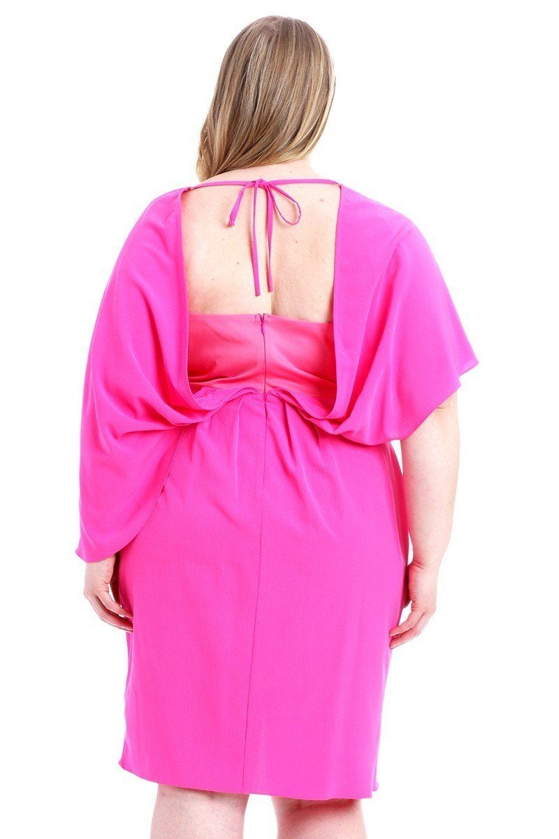 Twist Front Stretch Dress