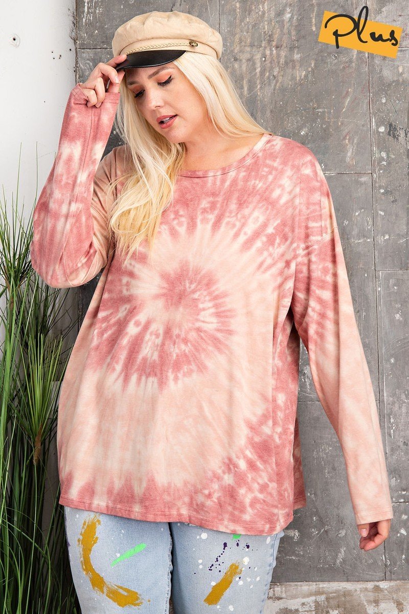 Long Sleeve Tie-dye T-Shirt