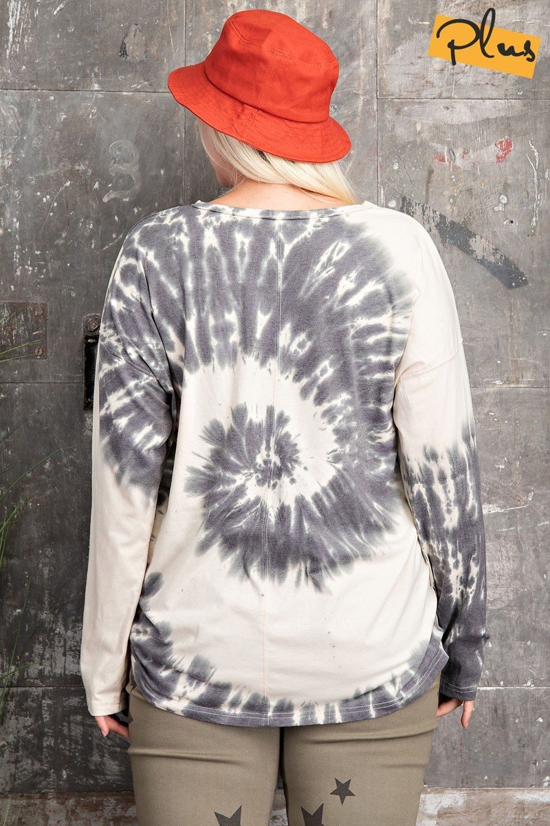 Long Sleeve Tie-dye T-Shirt