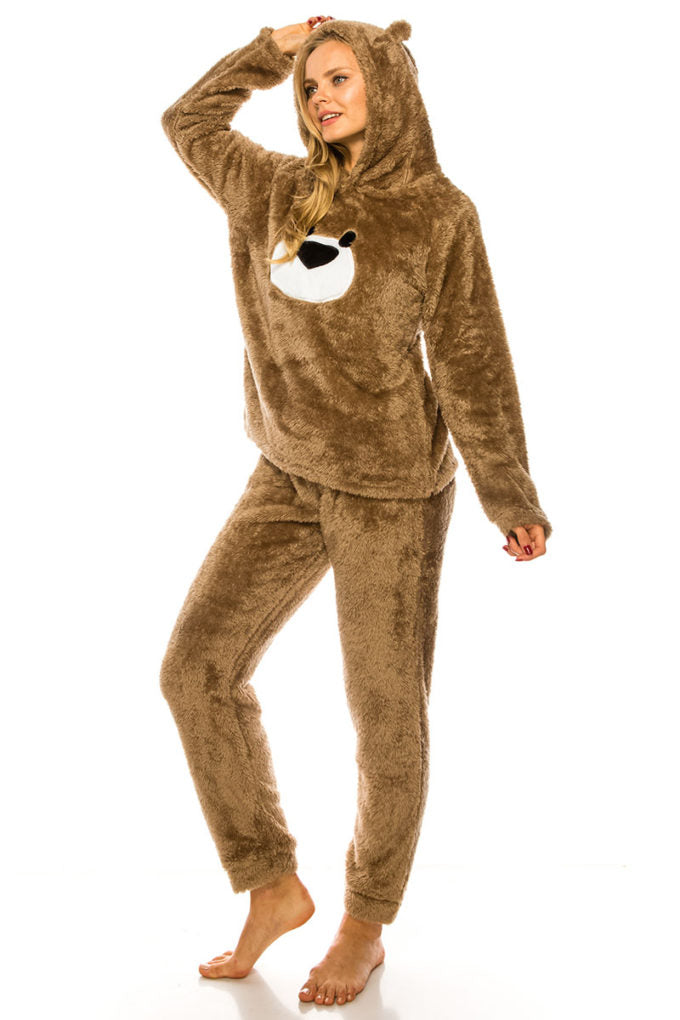 Bear Character Pajama Set