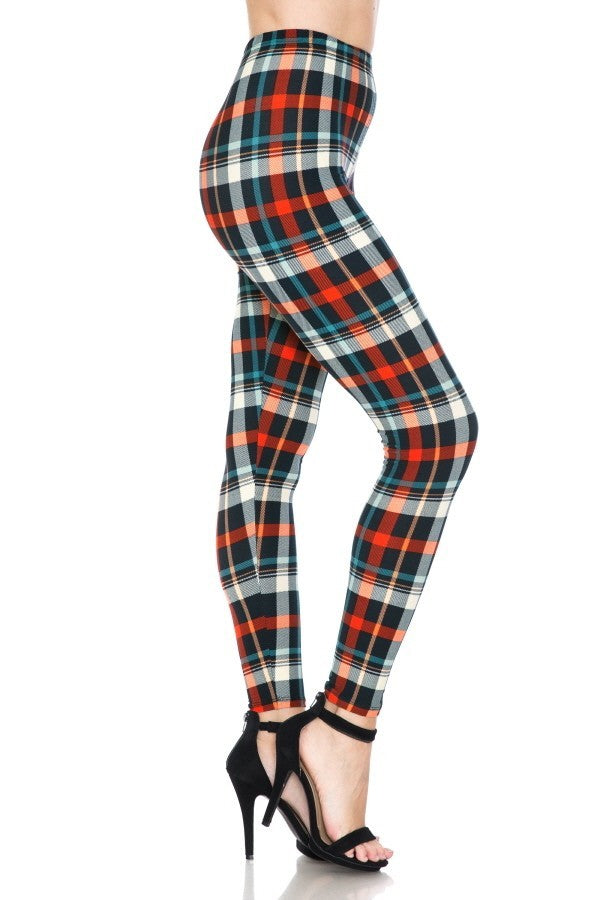 Multi Printed High Waisted Leggings