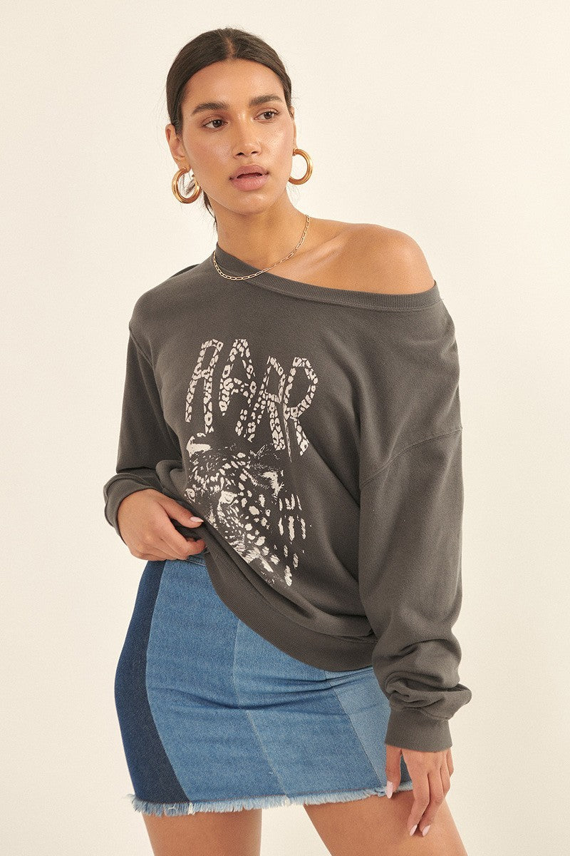 French Terry Graphic Sweatshirt