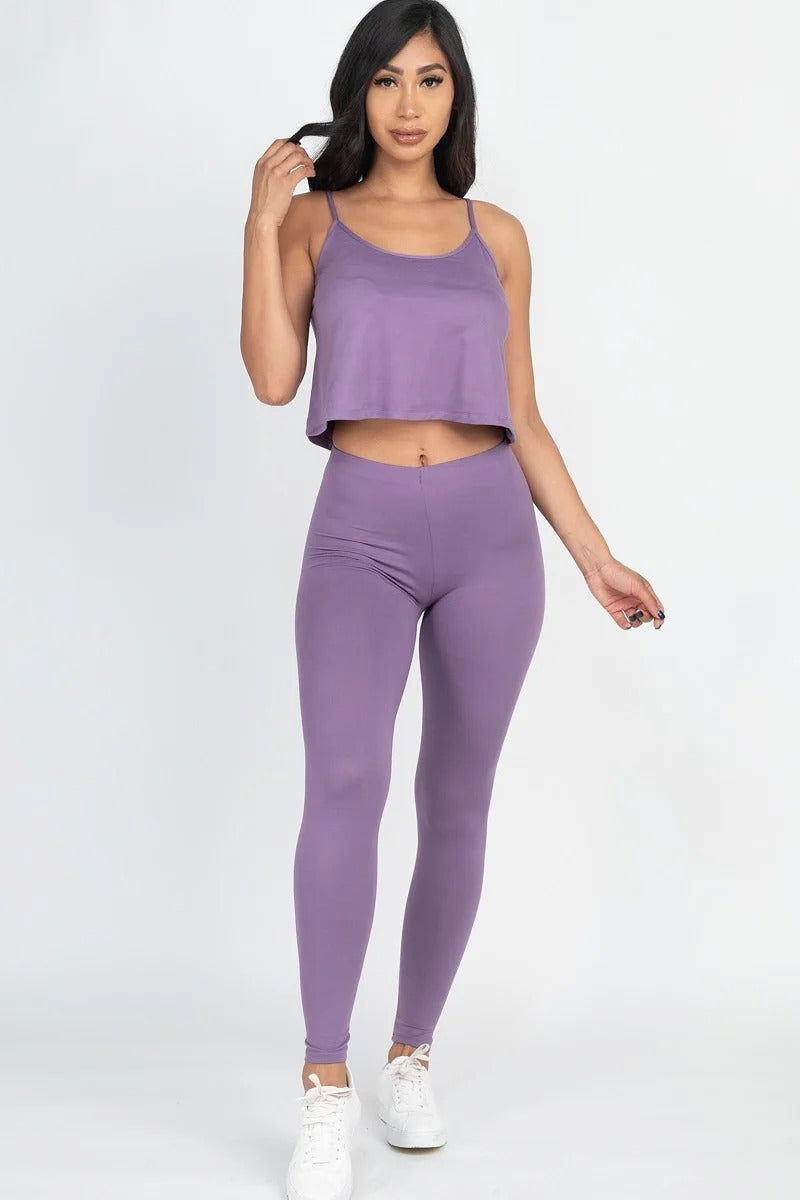 Cami Top and Leggings Set