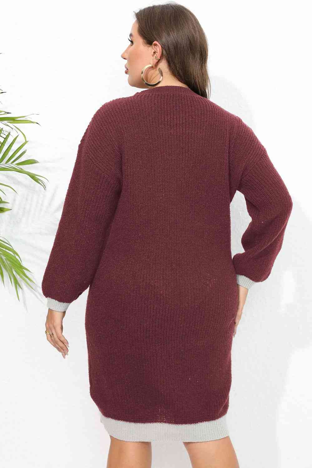 Long Sleeve Sweater Dress